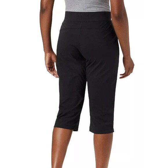Columbia Womens Size Small Black Capri UPF 50 Active Fit Anytime Casual Pant New - Picture 5 of 12